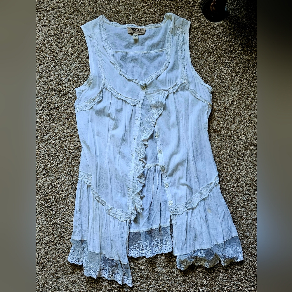 Cute boho top/ vest